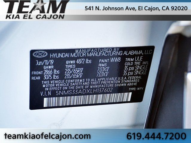 Used 2020 Hyundai Santa Fe SEL FWD image 37