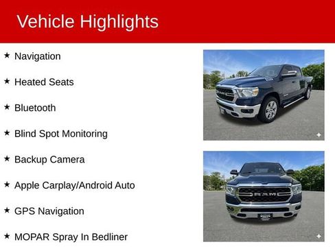 Used 2022 RAM 1500 Big Horn AWD/4WD image 2