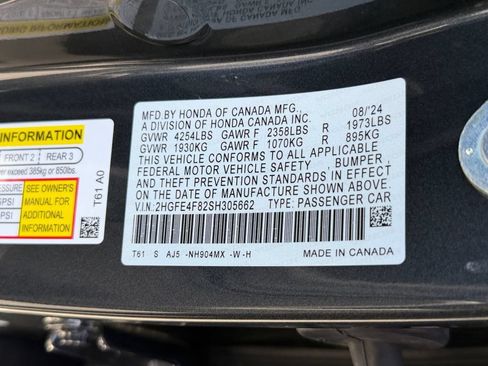 Used 2025 Honda Civic Sport Touring image 30