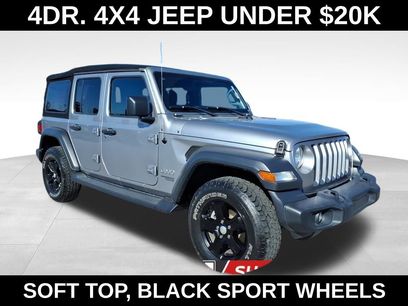 Used 2018 Jeep Wrangler Unlimited Sport S