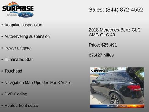 Used 2018 Mercedes-Benz GLC 43 AMG 4MATIC image 18