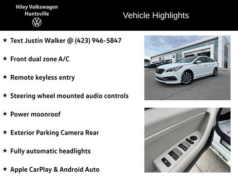 Used 2016 Hyundai Sonata Limited w/ Option Group 04 FWD image 6