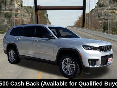 New 2025 Jeep Grand Cherokee L Laredo w/ Luxury Tech Group I RWD image 1