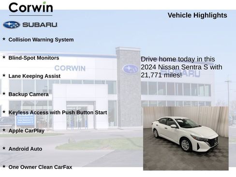 Used 2024 Nissan Sentra S image 6