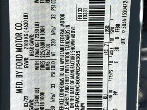 Used 2022 Ford Bronco Sport Outer Banks image 27