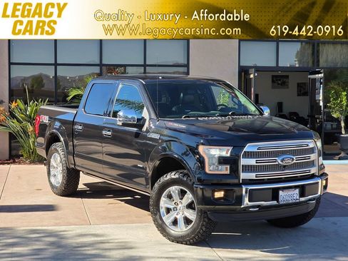 Used 2015 Ford F150 Platinum w/ Equipment Group 701A Luxury image 1