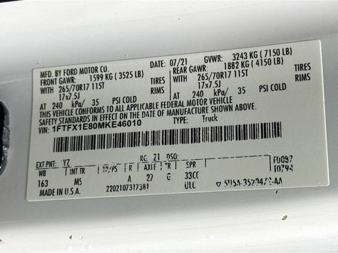 Used 2021 Ford F150 XLT AWD/4WD image 27