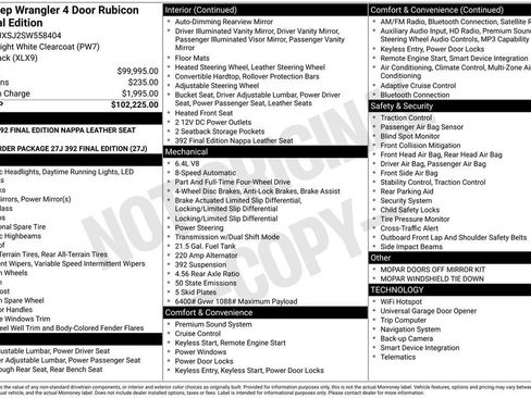 New 2025 Jeep Wrangler Unlimited Rubicon 392 image 18