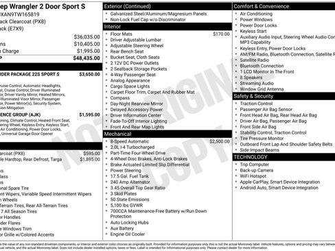 New 2026 Jeep Wrangler Sport AWD/4WD image 3