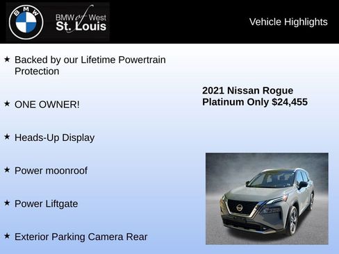 Used 2021 Nissan Rogue Platinum image 8
