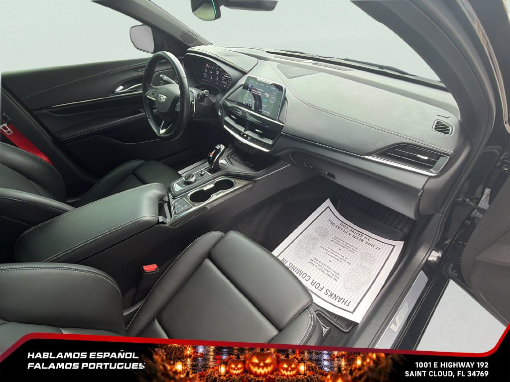 Certified 2023 Cadillac CT4 V Blackwing w/ Driver Assist Package RWD image 36