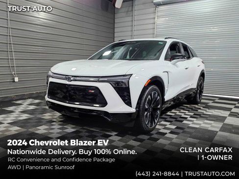 Used 2024 Chevrolet Blazer EV RS image 1