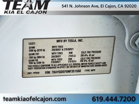 Used 2022 Tesla Model Y Performance image 38