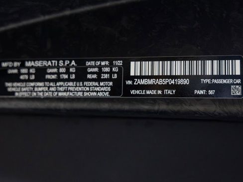 Used 2023 Maserati MC20 Coupe image 59