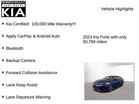 Certified 2023 Kia Forte LXS image 7