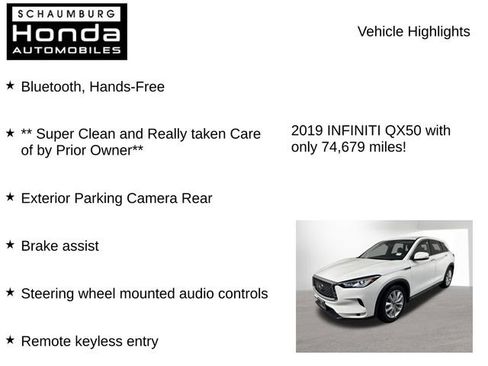 Used 2019 INFINITI QX50 Pure AWD/4WD image 7