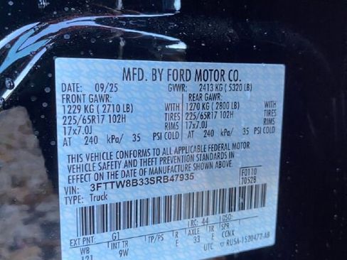 New 2025 Ford Maverick XL w/ Equipment Group 101A image 25