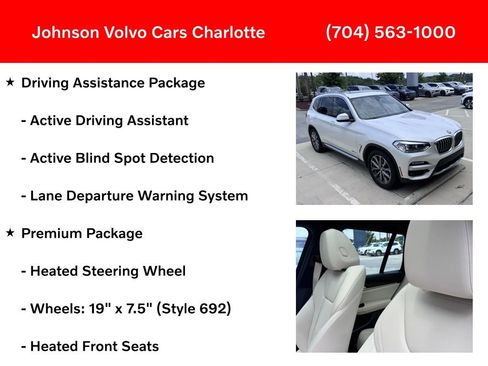 Used 2018 BMW X3 xDrive30i AWD/4WD image 6