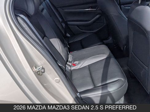 New 2026 MAZDA MAZDA3 2.5 S Sedan w/ Preferred Pkg image 27