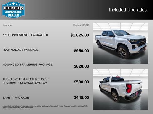 Used 2024 Chevrolet Colorado Z71 w/ Z71 Convenience Package 2 AWD/4WD image 3
