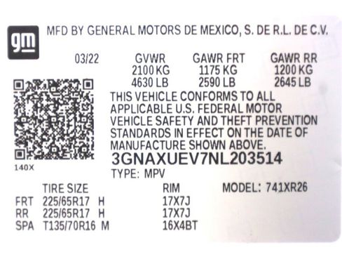 Used 2022 Chevrolet Equinox LT image 43