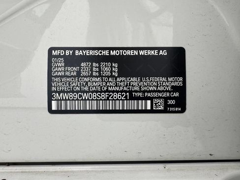 Certified 2025 BMW 330i xDrive Sedan w/ Premium Package AWD/4WD image 11