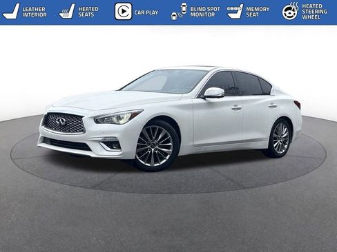 Used 2023 INFINITI Q50 Luxe w/ Cargo Package image 1