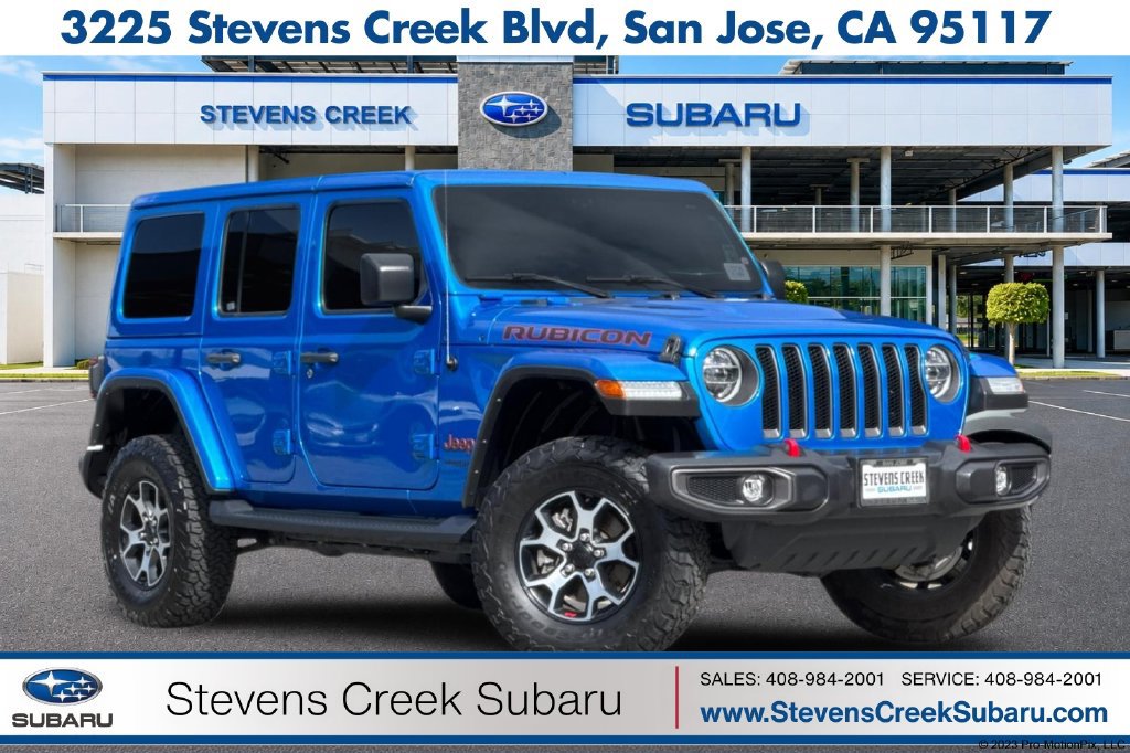 Used 2022 Jeep Wrangler Unlimited Rubicon w/ LED Lighting Group AWD/4WD image 1