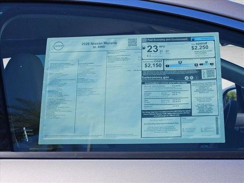 New 2026 Nissan Murano SL image 16