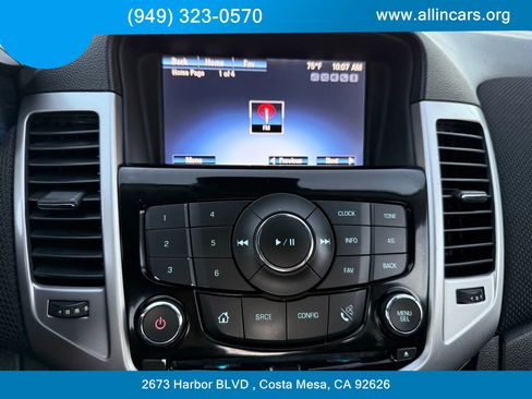 Used 2015 Chevrolet Cruze LT w/ Sun And Sound Package image 11