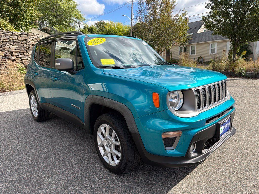 Used 2021 Jeep Renegade Limited w/ Sun & Sound Group AWD/4WD image 9