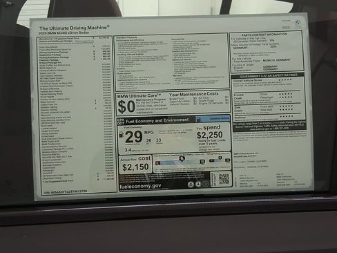 New 2026 BMW M340i xDrive w/ Premium Package image 30