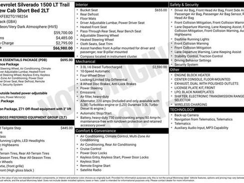 New 2026 Chevrolet Silverado 1500 LT Trail Boss w/ LPO, Dark Essentials Package image 5