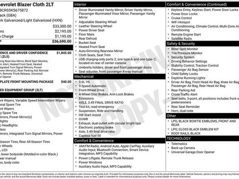 Used 2019 Chevrolet Blazer LT image 27