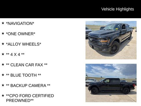 Used 2024 Ford F150 XLT w/ Equipment Group 302A MID AWD/4WD image 4