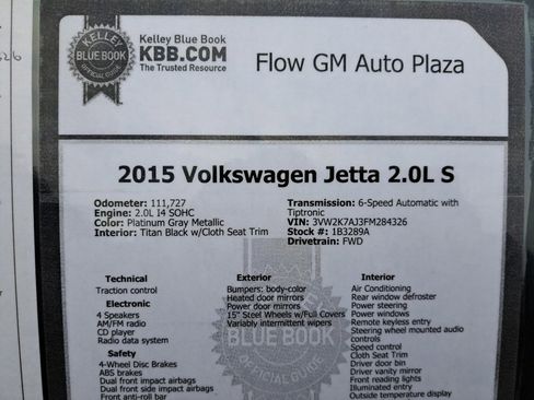 Used 2015 Volkswagen Jetta S image 39