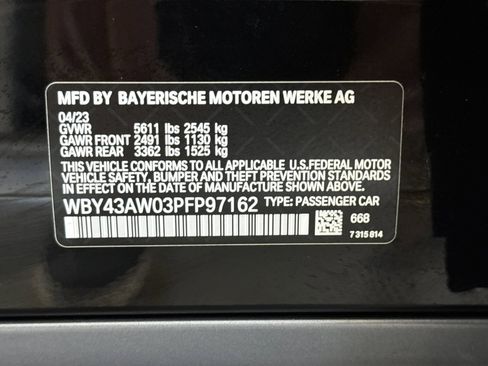 Certified 2023 BMW i4 eDrive35 w/ Premium Package RWD image 20