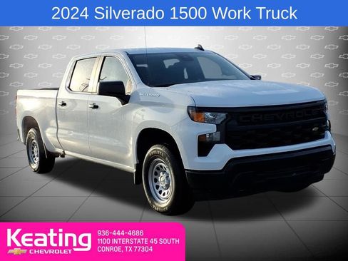 Used 2024 Chevrolet Silverado 1500 W/T w/ WT Value Package AWD/4WD image 1