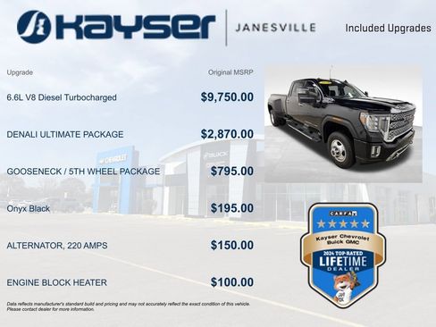 Certified 2020 GMC Sierra 3500 Denali w/ Denali Ultimate Package image 2