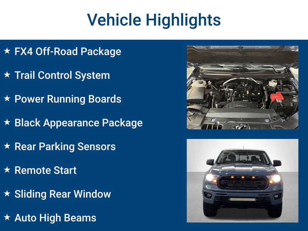 Used 2023 Ford Ranger XLT w/ Equipment Group 302A High AWD/4WD image 3