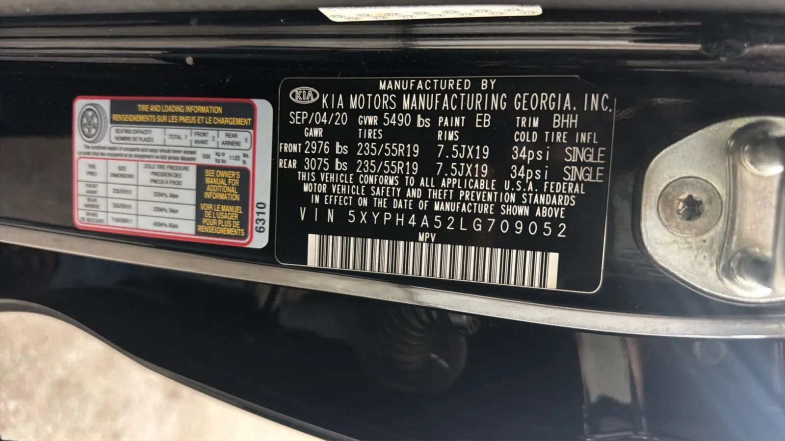 Used 2020 Kia Sorento EX FWD image 30