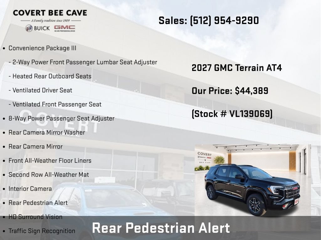 New 2027 GMC Terrain AT4 w/ Convenience Package III AWD/4WD image 15