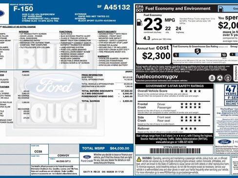 New 2025 Ford F150 XLT w/ Equipment Group 302A MID image 2