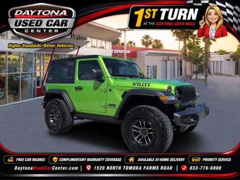 Certified 2025 Jeep Wrangler Sport AWD/4WD image 1