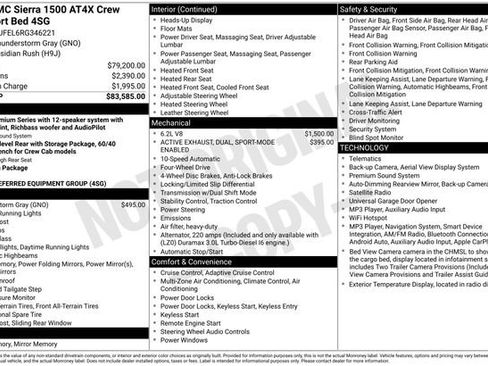 Used 2024 GMC Sierra 1500 AT4X AWD/4WD image 3