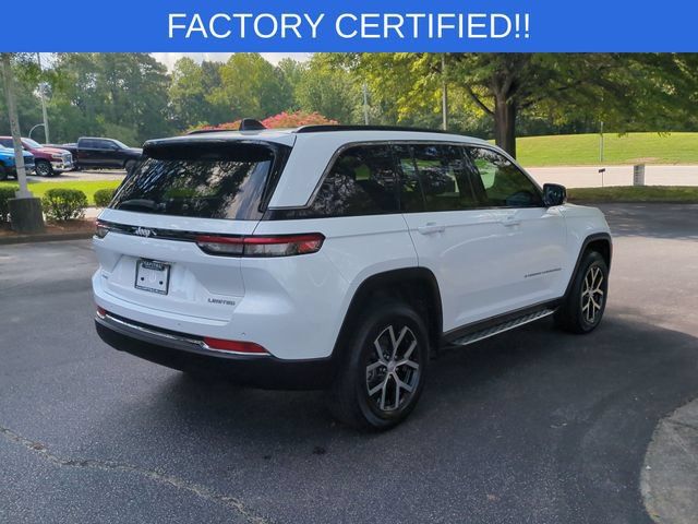 Certified 2025 Jeep Grand Cherokee Limited AWD/4WD image 5