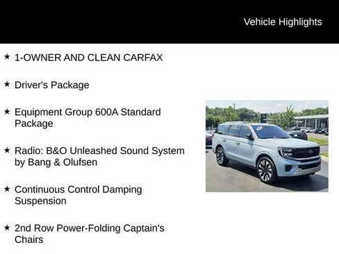 Used 2025 Ford Expedition Platinum w/ Driver's Package AWD/4WD image 5
