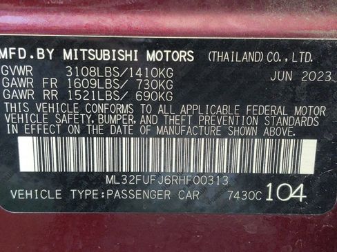 Used 2024 Mitsubishi Mirage G4 LE FWD image 33