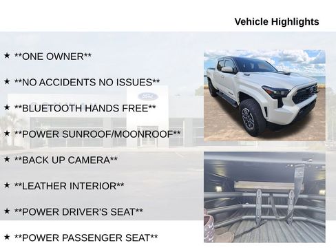 Used 2024 Toyota Tacoma TRD Sport w/ TRD Sport Upgrade Package image 6