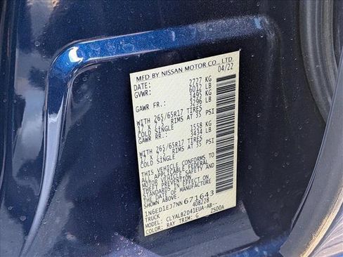 Used 2022 Nissan Frontier SV w/ Technology Package image 16